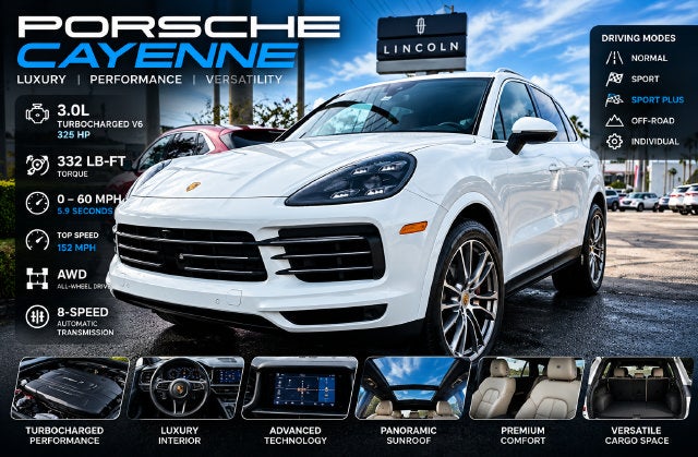 2022 Porsche Cayenne Base