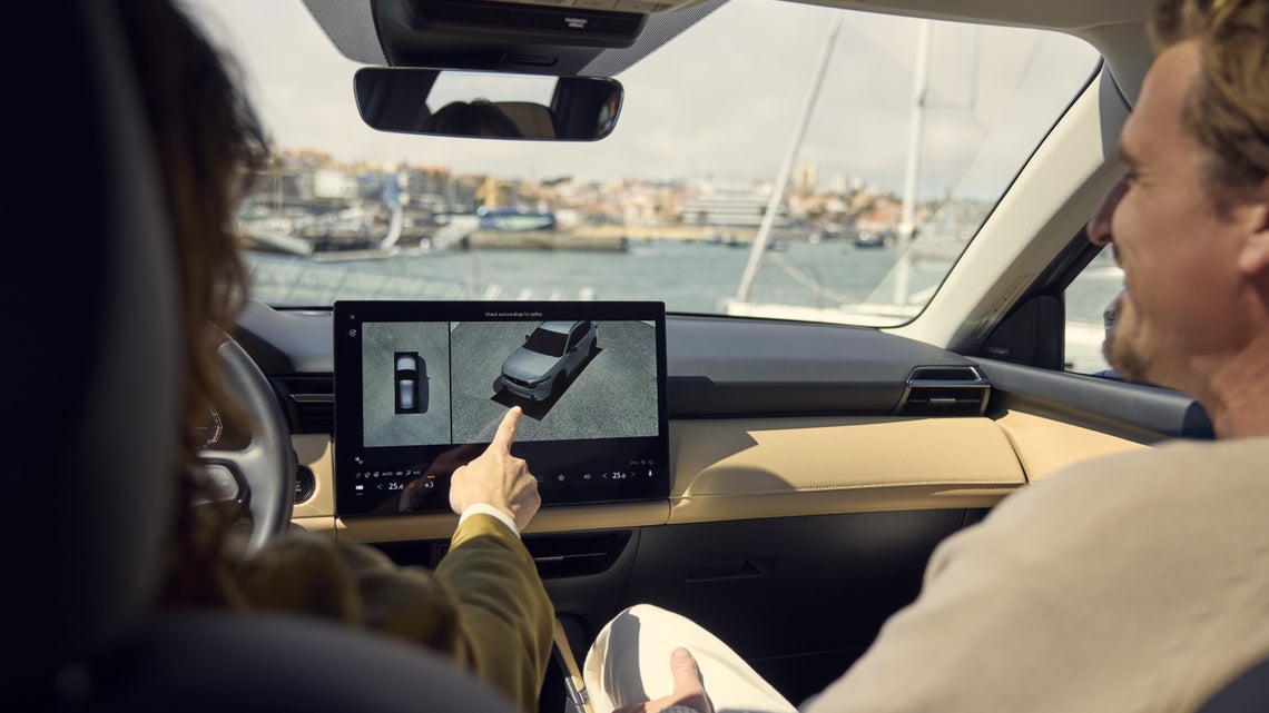 2026 Mazda CX-5 15.6-inch center touchscreen display | Wallace Mazda in Stuart FL