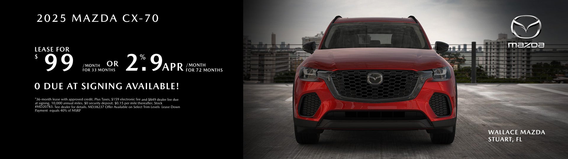 Mazda CX-70 Special Offer