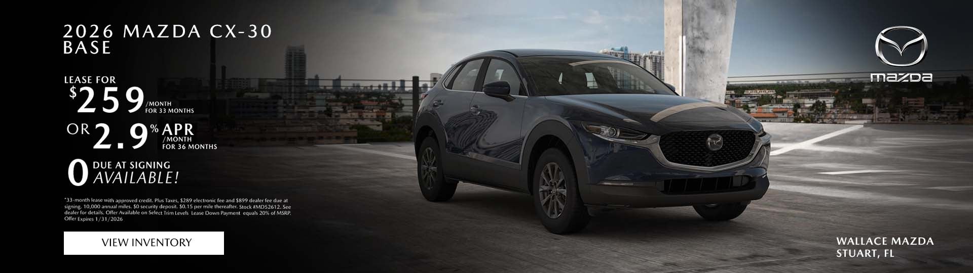 Mazda CX-30 Special Offer