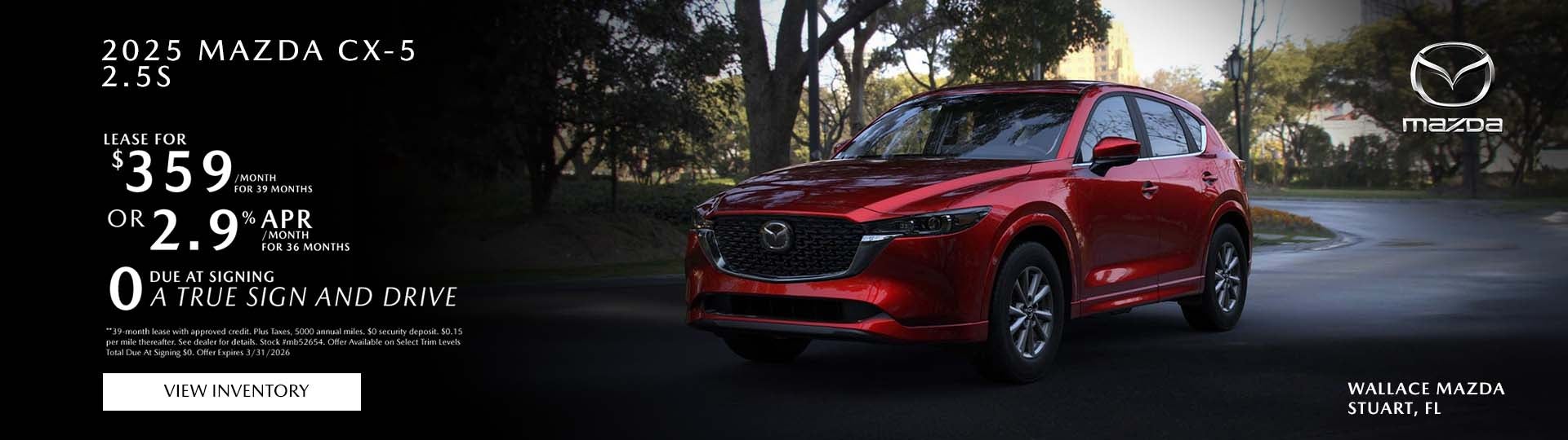 Mazda CX-5 Special Offer