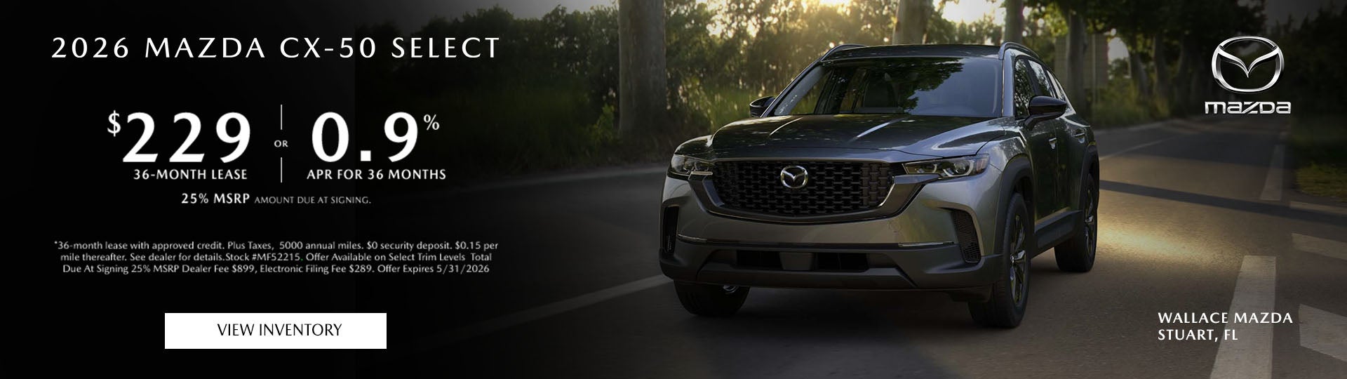 CX-50 Special Offer