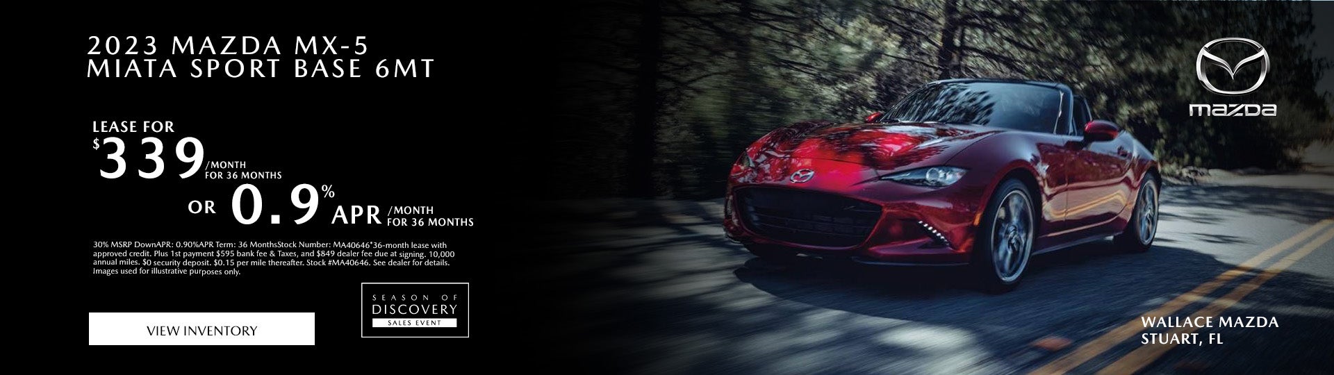 2020 Mazda MX-5 Special Offer